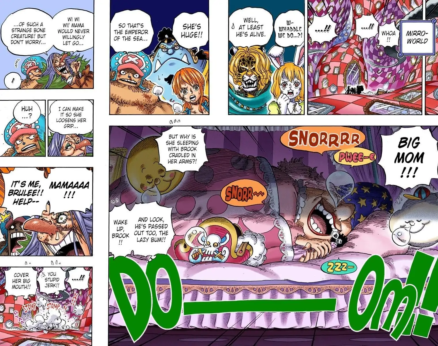 One Piece Digital Colored Chapter 855 image 04
